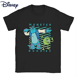 Disney Monster Buddies Monsters University Cartoon Short Sleeve T Shirts