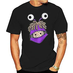Boo Monsters University Purple Monster Cosplay Movie T-shirts