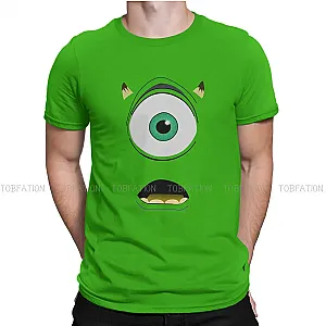 Disney Monsters University Film Mike Wazowski Face Fashion T Shirt