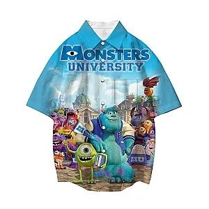 Disney Monsters University Movie Scene 3D Shirts
