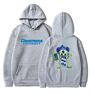 Disney Monsters University Mike Wazowski Book Movie Character Hoodies