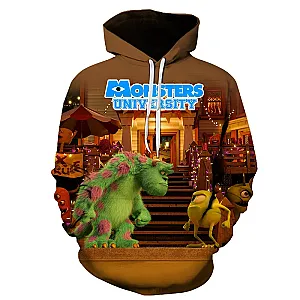 Disney Monsters University Movie 3D Print Hoodies