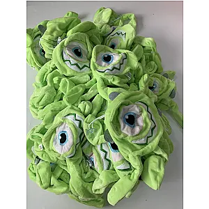 50pcs/Lot Disney Monsters University Mike Wazowski Unstuffed Plush Toys Green Dolls Cover