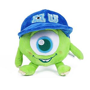 20cm Green Big-eyed Doll Mike Wear Hat Monsters University Stuffed Toy Plush