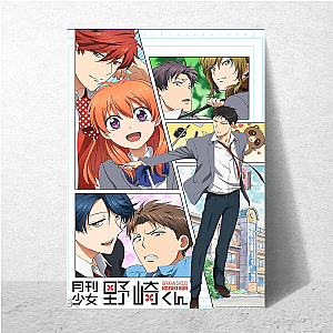 Monthly Girls' Nozaki-kun Romance Is Hard Monthly Girls' Nozaki Kun Posters