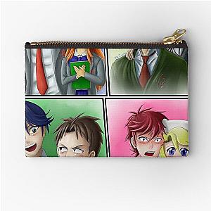 Gekkan Shoujo Nozaki-kun Couples Manga Panels Zipper Pouch