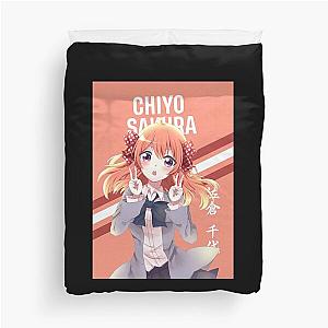 Chiyo Sakura - Gekkan Shojo Nozaki-kun Duvet Cover