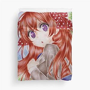 Unveiling the Charm of Chiyo Sakura A Gorgeous Anime and Manga Girl in Monthly Girls' Nozaki-kun Duvet Cover