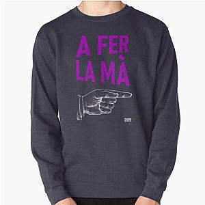 A fer la mà   morat Pullover Sweatshirt RB0301