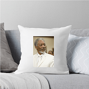 Morgan Freeman The Voice Of Cinema Morgan Freeman Pillows Cover