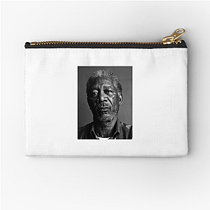 Morgan Freeman Acting Royalty Morgan Freeman Zipper Pouches