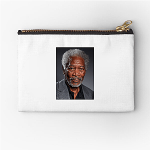 Morgan Freeman Legendary Actor Morgan Freeman Zipper Pouches