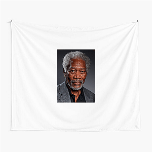 Morgan Freeman Legendary Actor Morgan Freeman Tapestries