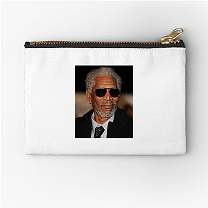 Morgan Freeman Unforgettable Presence Morgan Freeman Zipper Pouches