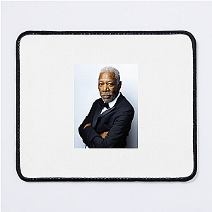 Morgan Freeman Always Iconic Always Inspiring Morgan Freeman Mouse Pads