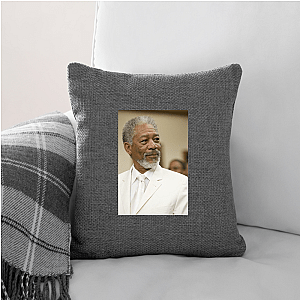 Morgan Freeman The Voice Of Cinema Morgan Freeman Pillows Cover