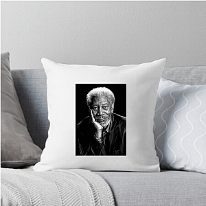 Morgan Freeman Beyond The Screen Morgan Freeman Pillows Cover