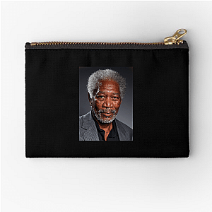 Morgan Freeman Legendary Actor Morgan Freeman Zipper Pouches