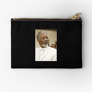 Morgan Freeman The Voice Of Cinema Morgan Freeman Zipper Pouches