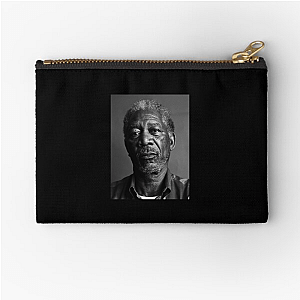 Morgan Freeman Acting Royalty Morgan Freeman Zipper Pouches
