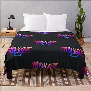 Adult Morgz Galaxy Logo, Adult Team Morgz, Morgz Throw Blanket