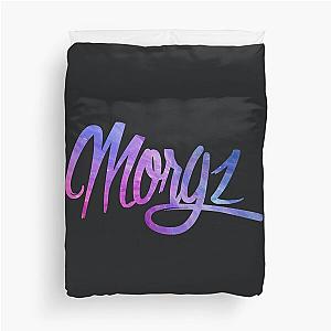 Morgz Galaxy Logo, Team Morgz, Morgz Merch Duvet Cover