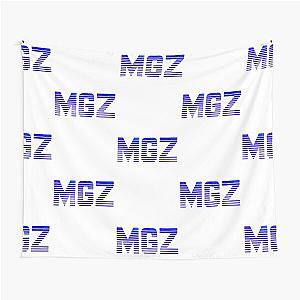 Morgz Blue Galaxy Logo, Team Morgz, MGZ Merch, Tapestry