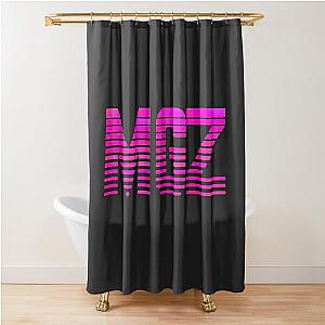 PINK Morgz Galaxy Logo, Team Morgz, MGZ Merch, Shower Curtain