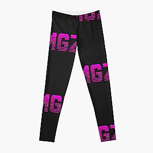 PINK Morgz Galaxy Logo, Team Morgz, MGZ Merch, Leggings