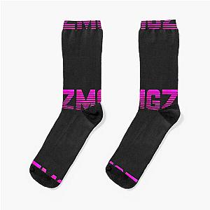 PINK Morgz Galaxy Logo, Team Morgz, MGZ Merch, Socks