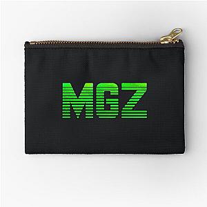 Morgz Green Galaxy Logo, Team Morgz, MGZ Merch, Zipper Pouch