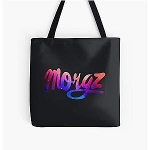 Adult Morgz Galaxy Logo, Adult Team Morgz, Morgz All Over Print Tote Bag