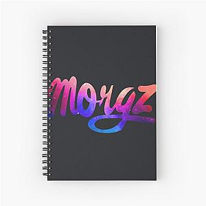 Adult Morgz Galaxy Logo, Adult Team Morgz, Morgz Spiral Notebook