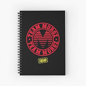 MORGZ - UK City Squad Team Morgz Apparel Spiral Notebook