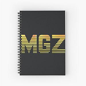 Morgz Gold Galaxy Logo, Team Morgz, MGZ Merch, Spiral Notebook