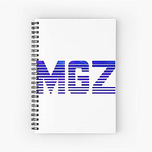 Morgz Blue Galaxy Logo, Team Morgz, MGZ Merch, Spiral Notebook