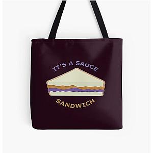 Moriah Elizabeth_s PB_amp_J Sandwich Squishy. All Over Print Tote Bag RB1008