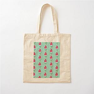 Moriah Elizabeth_s Watermelon Squishy with Background Graphic  Cotton Tote Bag RB1008