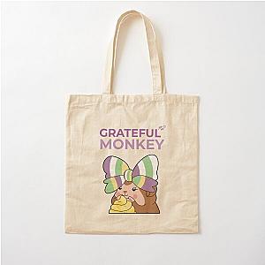 Moriah Elizabeth Merch Grateful Monkey Cotton Tote Bag RB1008