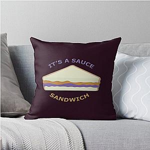 Moriah Elizabeth_s PB_amp_J Sandwich Squishy. Throw Pillow RB1008