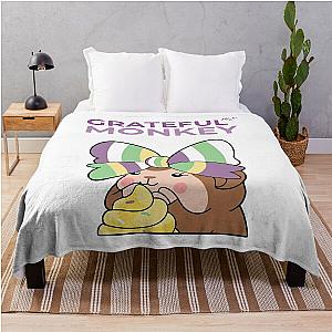 Moriah Elizabeth Merch Grateful Monkey Throw Blanket RB1008