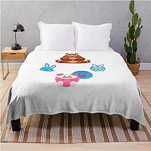 moriah elizabeth characters Throw Blanket RB1008