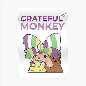 Moriah Elizabeth Merch Grateful Monkey Poster RB1008