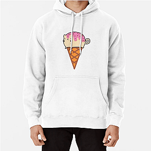 Moriah Elizabeth cat ice cream Pullover Hoodie