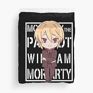 Pretty Hateful Social Class Nice Moriarty The Patriot - William James Moriarty Background Text White Cute Fan Duvet Cover