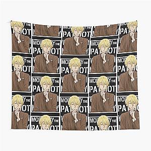 Moriarty the Patriot - William James Moriarty - Background Text(White)  Tapestry