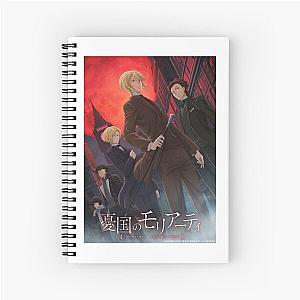 Bravery Youth The Enemy Separates Moriarty The Patriot Gift For Birthday Spiral Notebook