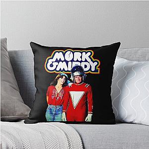 Mork and Mindy 70s Retro TV Show Pillow