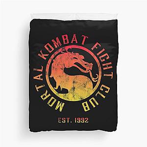 Mortal Kombat Fight Club - Mortal Kombat 11 - Distressed Color Logo Duvet Cover