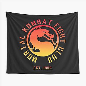 Mortal Kombat Fight Club - Mortal Kombat 11 - Clean Color Logo Tapestry